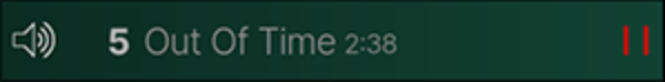Curent song indicator