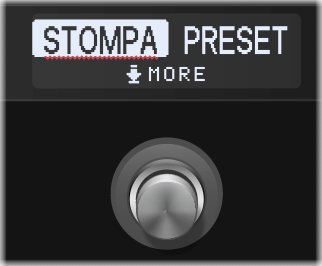 Helix Stadium XL footswitch 6 mode switch