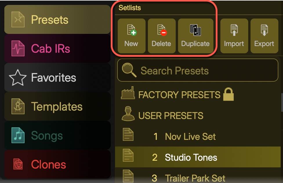 Setlist Manage Buttons.png