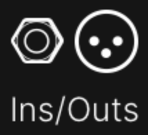Global Settings - InsOuts selector