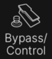 Bypass-Control menu button