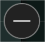 The hide button