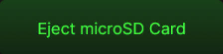 Eject microSD Card button