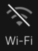 Wi-Fi menu button
