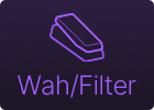 Wah and Filter model Inspector button