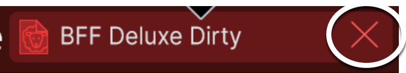 The Remove Clone button