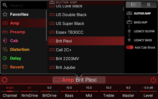 Amp List - List View.png