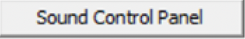 Sound Control Panel button