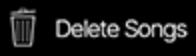 The Delete Songs command