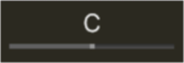Channel strip Pan slider