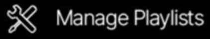 The Manage Playlists command