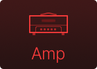 Amp model button